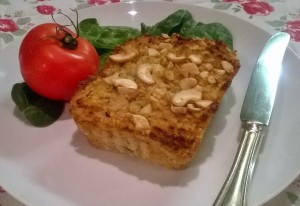 Vegetarian Parsnip and Cashew Nut Roast